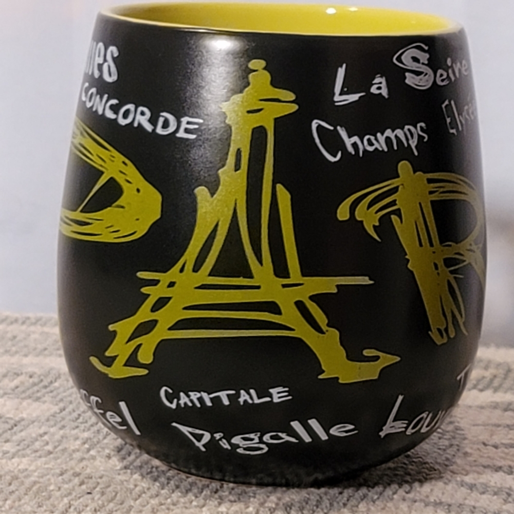 Fun Paris coffee/tea/succulent mug